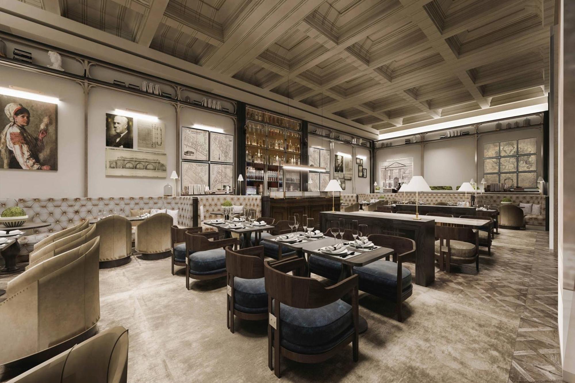 The Marmorosch Bucharest, Autograph Collection Hotel Luaran gambar The interior of the restaurant