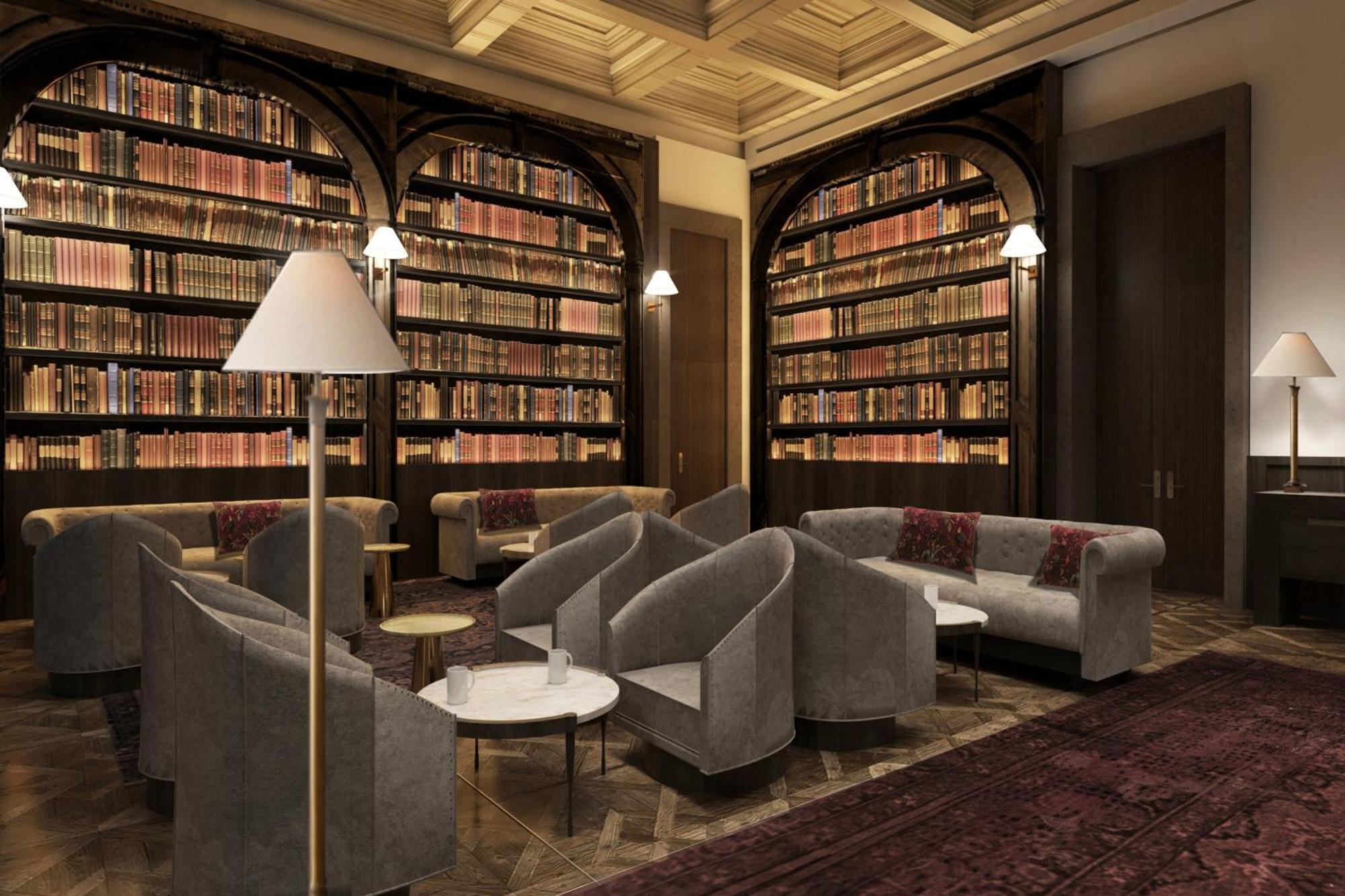 The Marmorosch Bucharest, Autograph Collection Hotel Luaran gambar Library