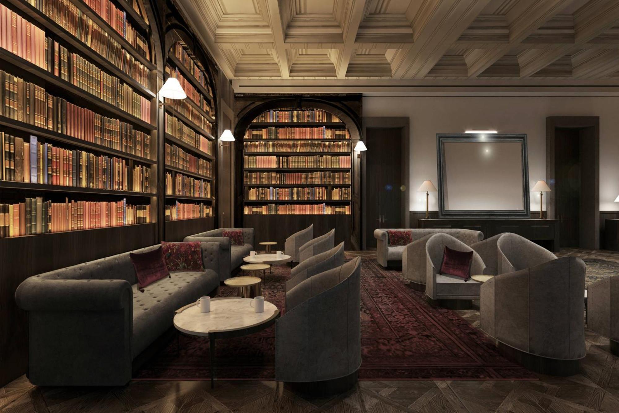The Marmorosch Bucharest, Autograph Collection Hotel Luaran gambar Library